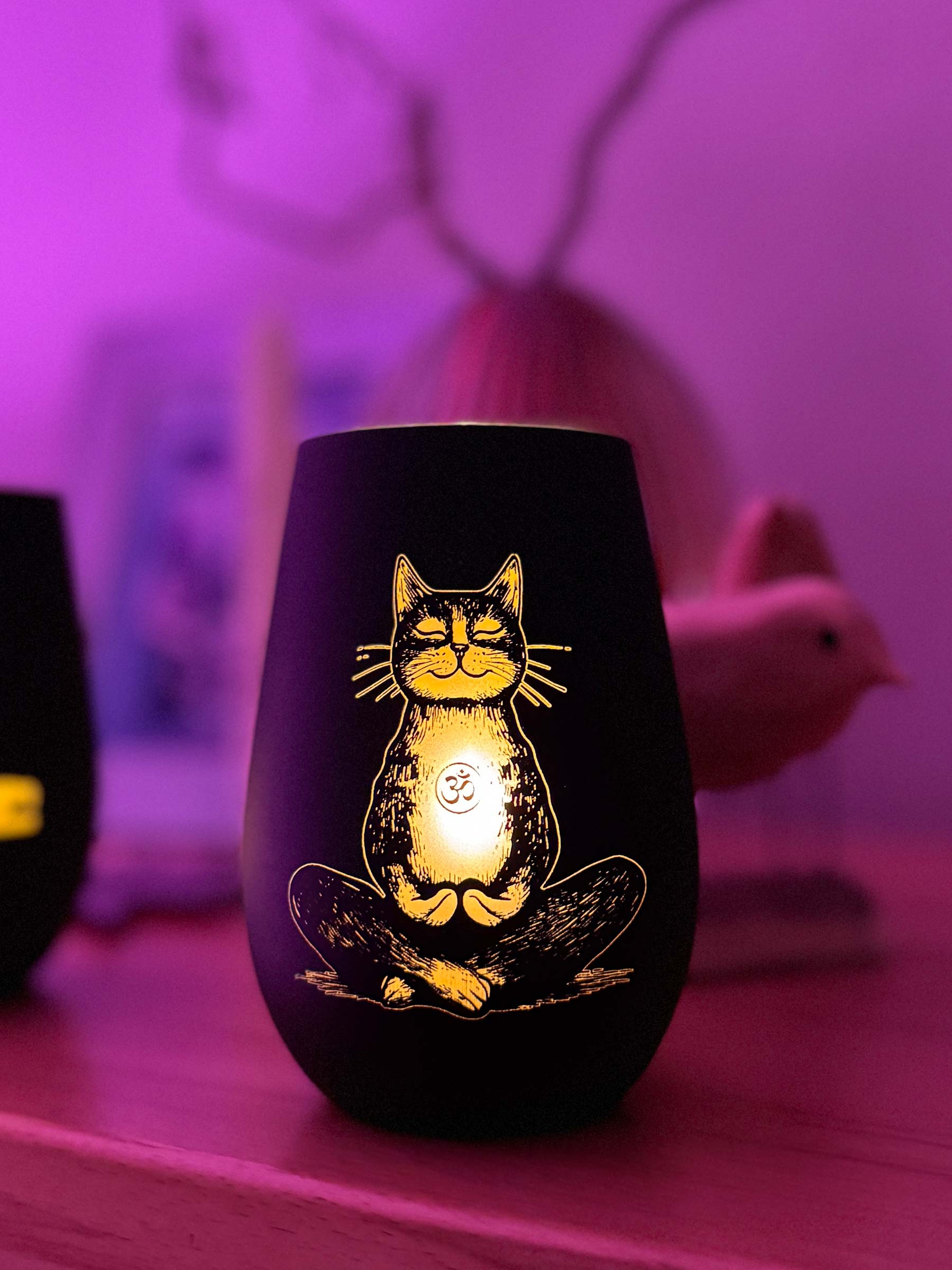 LaserArt Chilling Cat